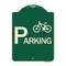 Signmission Bicycle Parking With Graphic Heavy-Gauge Aluminum Architectural Sign, 24" x 18", G-1824-24325 A-DES-G-1824-24325 - alternate 1